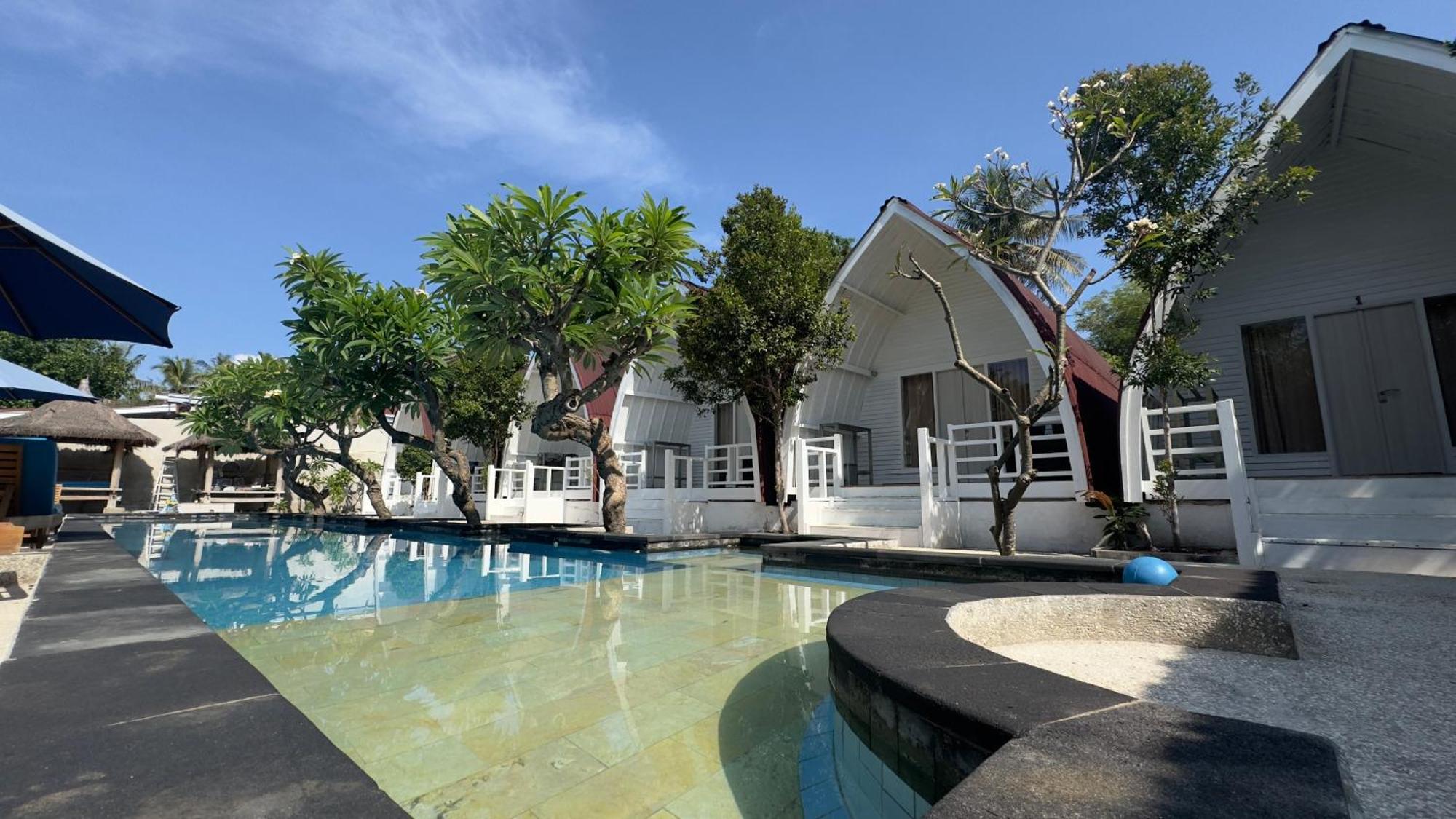 Gili Kulemba Bungalow Gili Trawangan Exterior foto