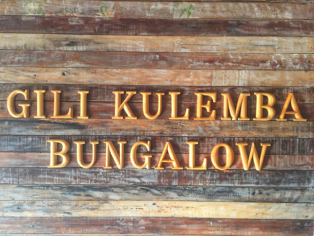 Gili Kulemba Bungalow Gili Trawangan Exterior foto